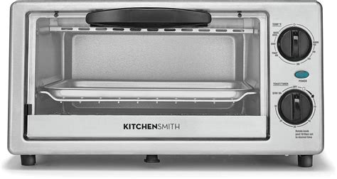 Spray the solution on the crumb oven tray. . Kitchensmith toaster oven